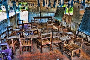 Unutrašnjost škole